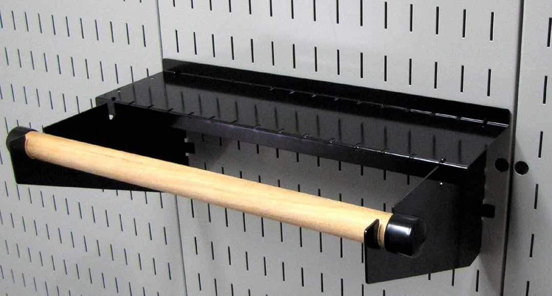 Wall Control Pegboard Paper Towel Holder and Dowel Rod Pegboard Shelf Assembly for Wall Control Pegb