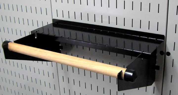 Wall Control Pegboard Paper Towel Holder and Dowel Rod Pegboard Shelf Assembly for Wall Control Pegb