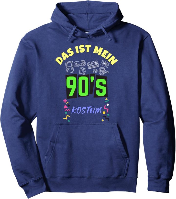 Das ist Mein 90er Jahre Kostüm Last Minute Geschenk Herren Pullover Hoodie