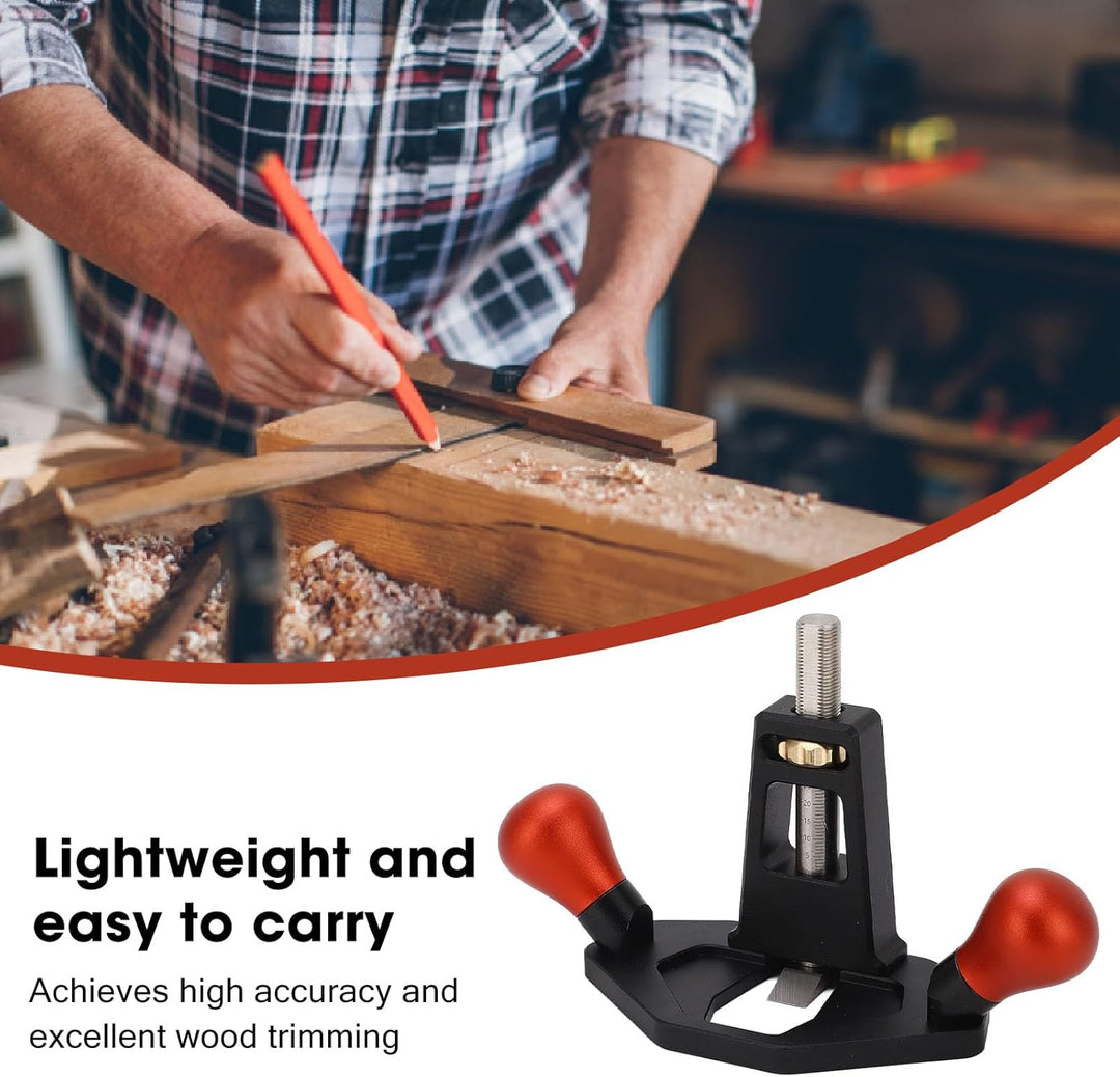 Handfräser-Trimmhobel, Hochpräzise, anodische Oxidationsbehandlung, Holzbearbeitungs-Fräshobel für