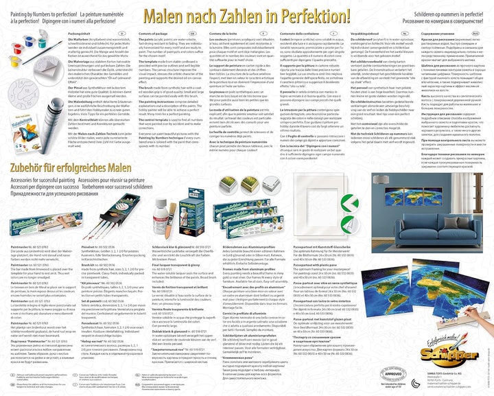 Schipper 609470855 Malen nach Zahlen, Unser Planet - Bilder malen für Erwachsene, inklusive Pinsel u