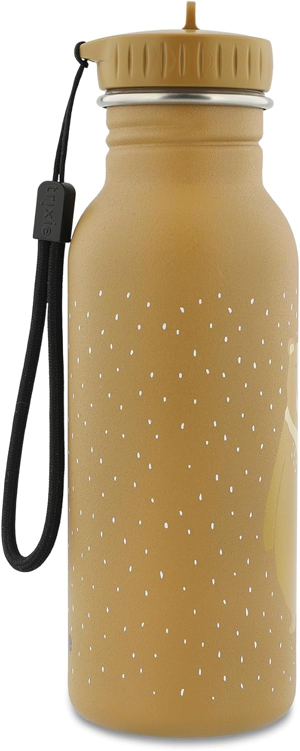 Trixie Trinkflasche Kinder 500ml, Wasserflasche Kindergarten, auslaufsicher | Kinderflasche für Jung