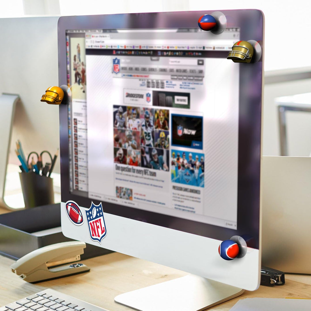 NFL Sports Suckerz New York Giants Football & Helmet Phone Stand