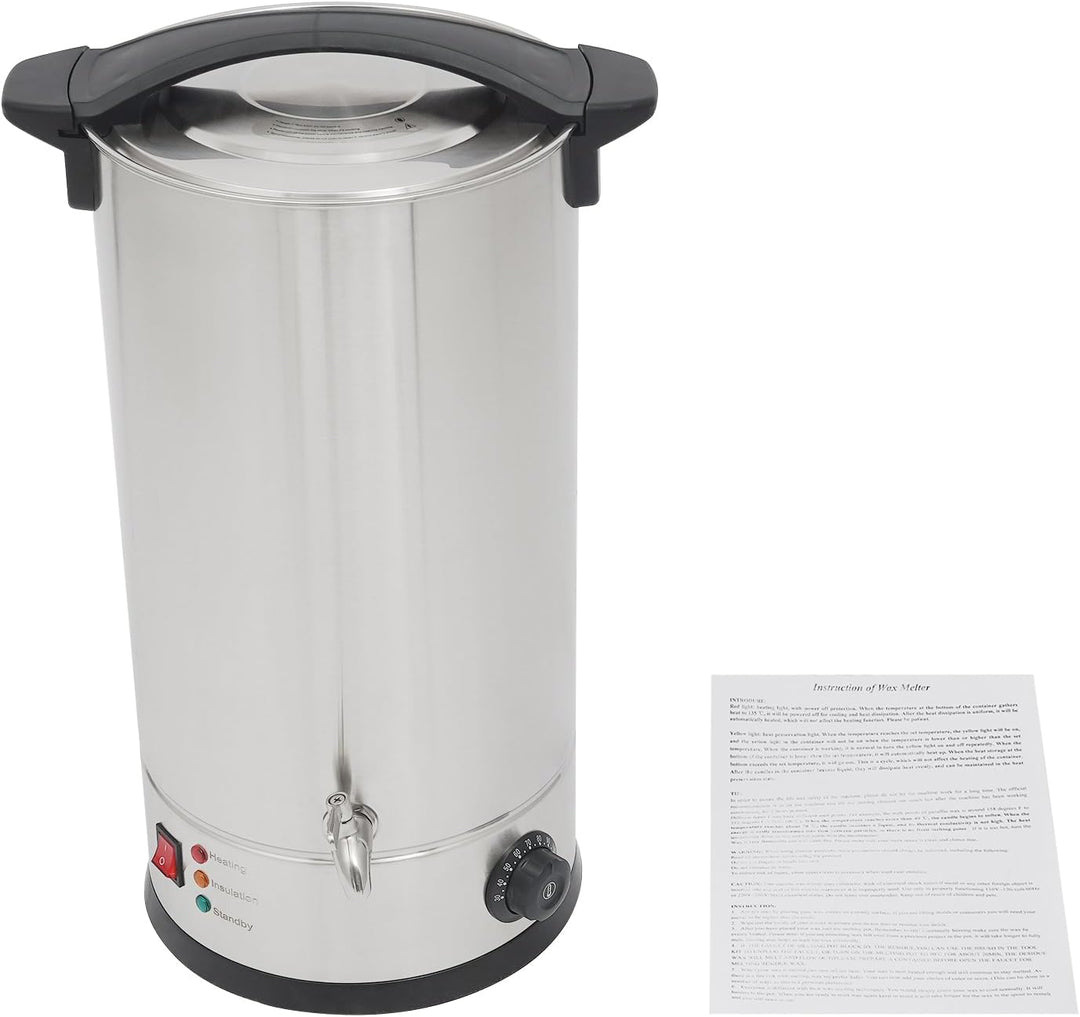 Hadwigger 1800W Edelstahl Elektrischer Wabenschmelzer Temperatur einstellbar 0-110℃ Waben Bienen sch