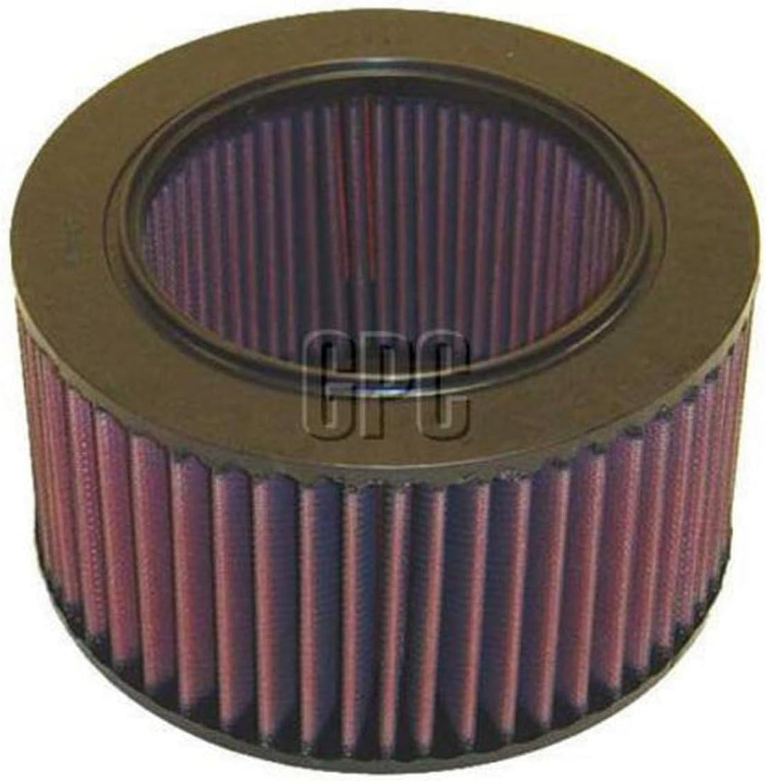 K&N E-2553 Waschbarer und wiederverwendbarer KFZ Tauschluftfilter, Rot