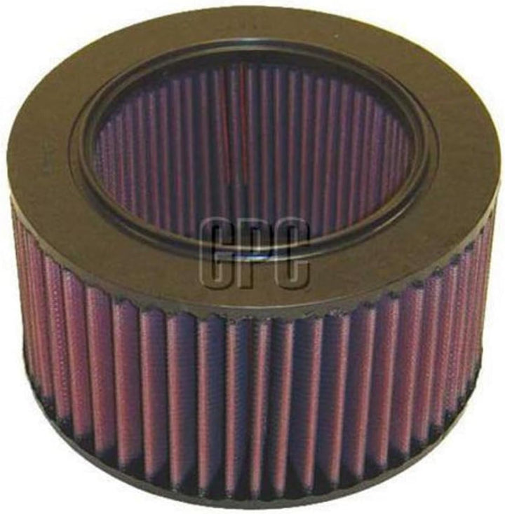 K&N E-2553 Waschbarer und wiederverwendbarer KFZ Tauschluftfilter, Rot
