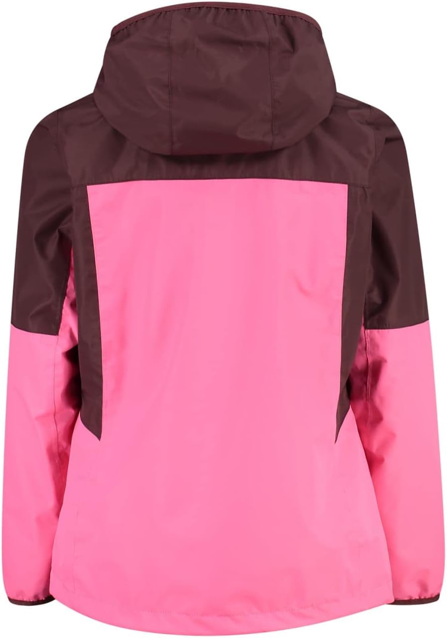 CMP ERROR:#N/A Ripstop-kinderjacke mit Fester Kapuze Jacke, Neon Pink