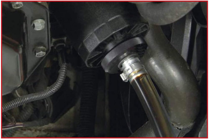 KS Tools 550.1291 Ölablass-Adapterschlauch, VAG 1,8L und 2,0L Benzin-Fahrzeuge