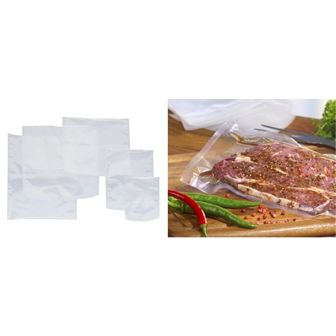 Papstar 84594, 100 Siegelrandbeutel, PA/PE 50 cm x 30 cm transparent 75 my