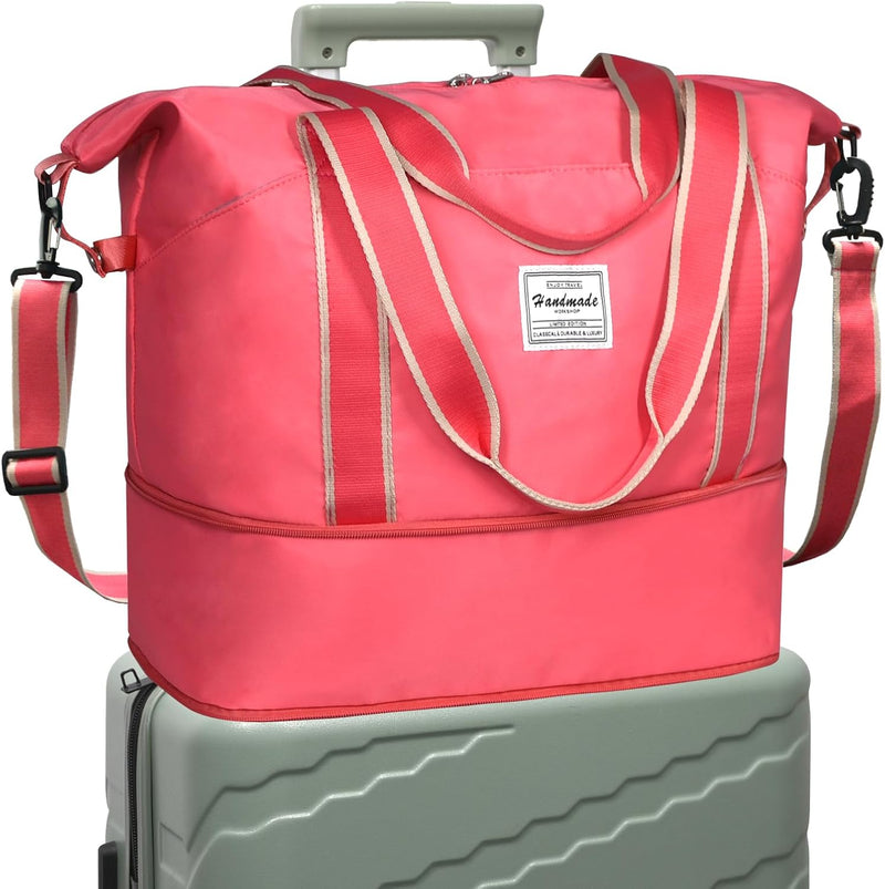 DMluna wasserdichter Reise-Seesack - Tragetasche, Sporttasche, Schultertasche - Wochenendtasche für