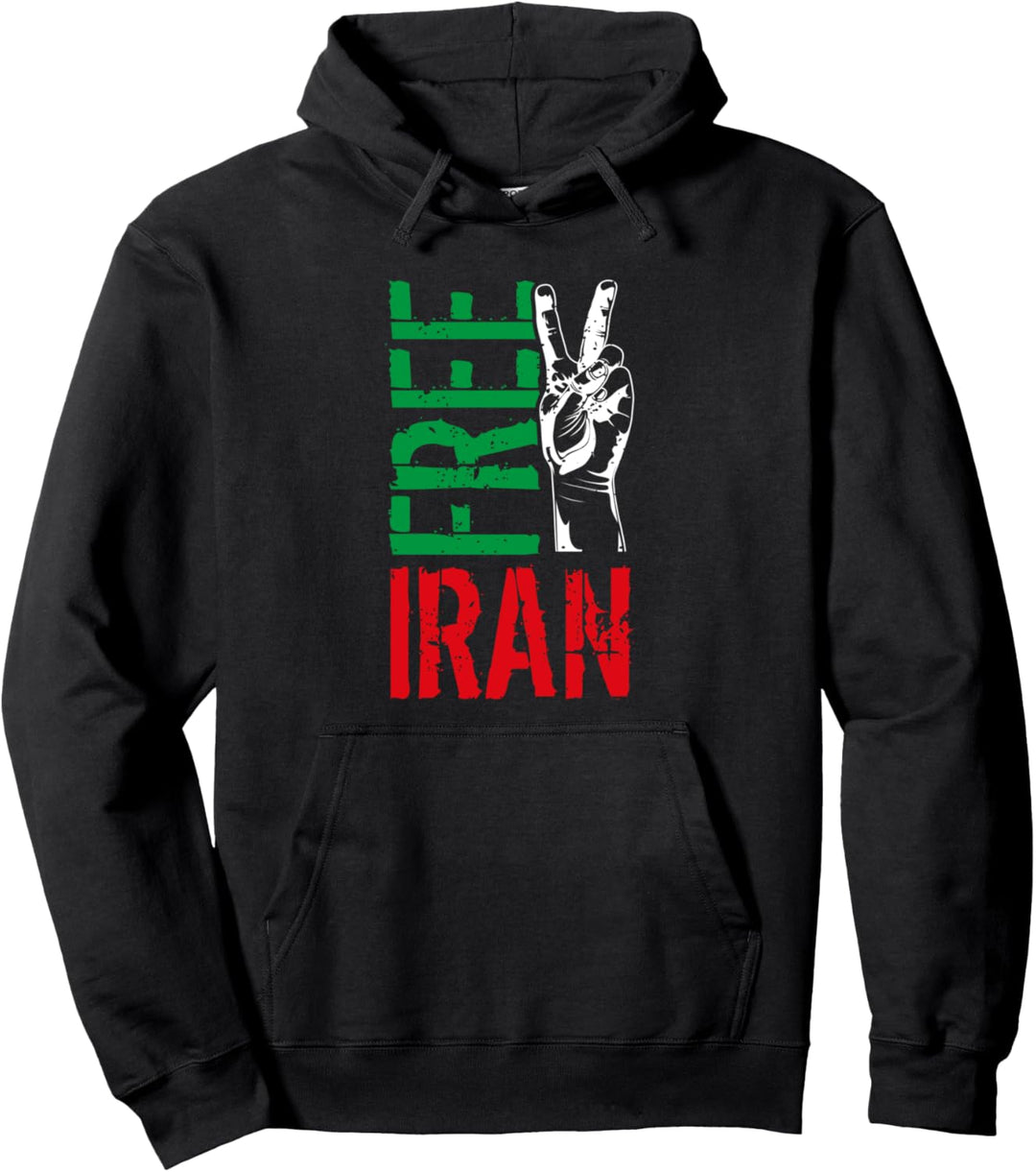 Free Iran | Peace Freedom Iran Azadi Persisches Zitat Pullover Hoodie
