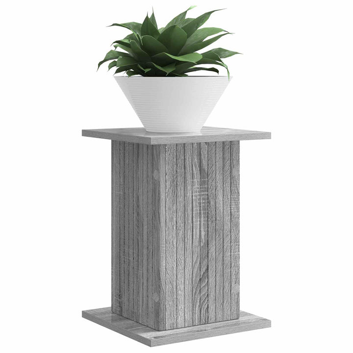 vidaXL Pflanzenständer 2 stk. Graues Sonoma 30,5 x 30 x 43 cm, Graues sonoma 30,5 x 30 x 43 cm