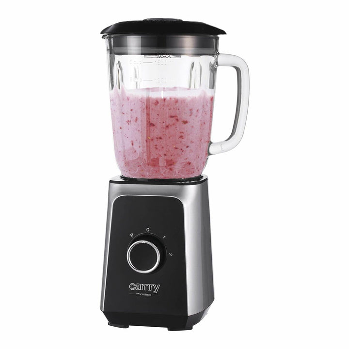 CAMRY CR 4077 Standmixer mit 1,5l Glasbehälter, Smoothie Maker, Hochleistungsmixer, Mahlung, Eis-Zer