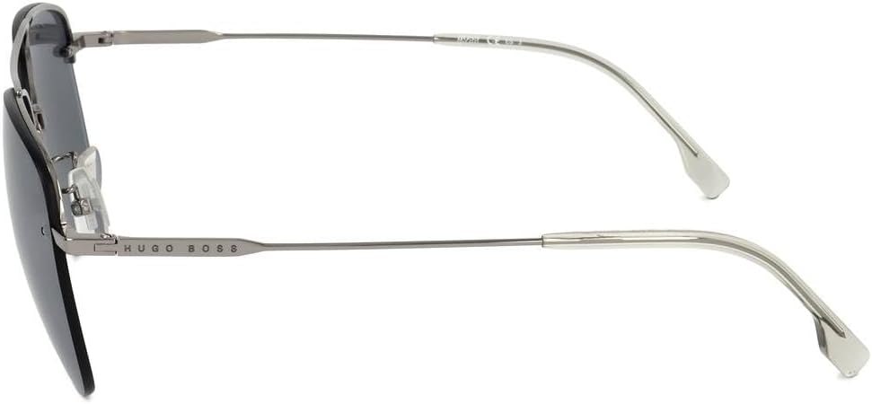 HUGO BOSS Unisex Sunglasses, 6lb Ruthenium