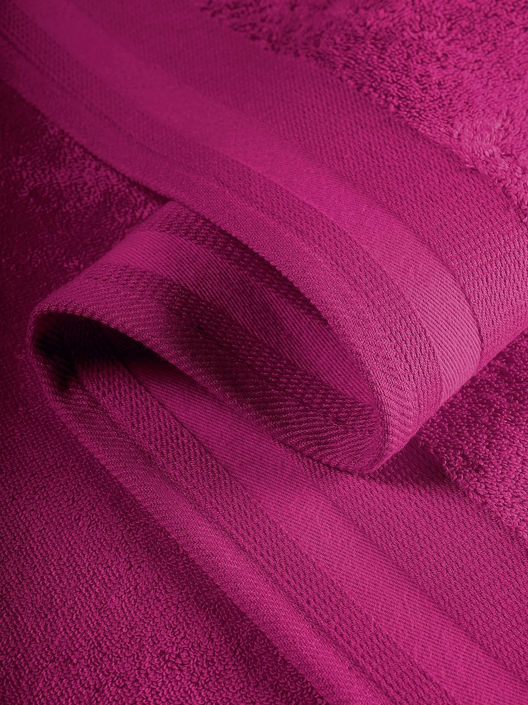 De Witte Lietaer Contessa Luxe Gästehandtücher, Baumwolle, Magenta, 40 x 60 cm, 3 Stück 40x60 Magent
