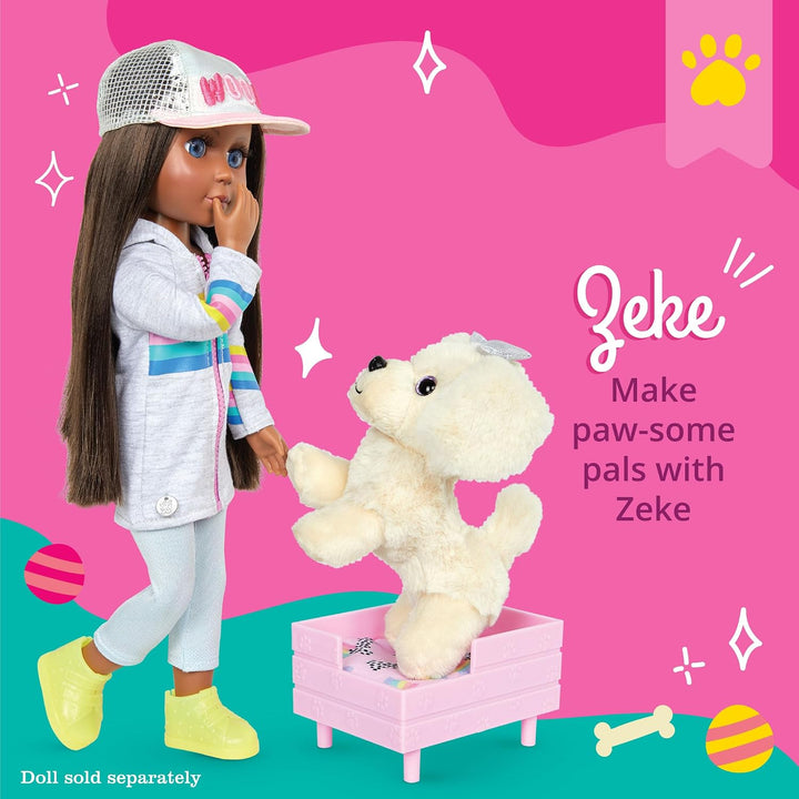 Glitter Girls - Zeke - 36 cm Puppen-Zubehör - Puppe Haustiere - Hund Plüsch Haustiere - Ausgestopfte