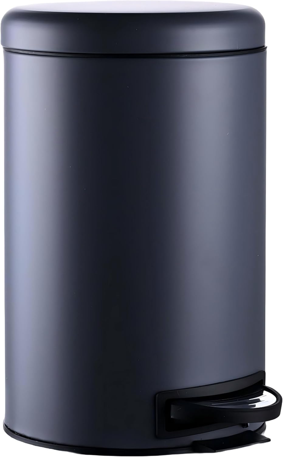 Relaxdays Mülleimer, 12 Liter, entnehmbarer Kunststoff-Inneneimer, mit Fusspedal, Bad, Küche, Tretmü