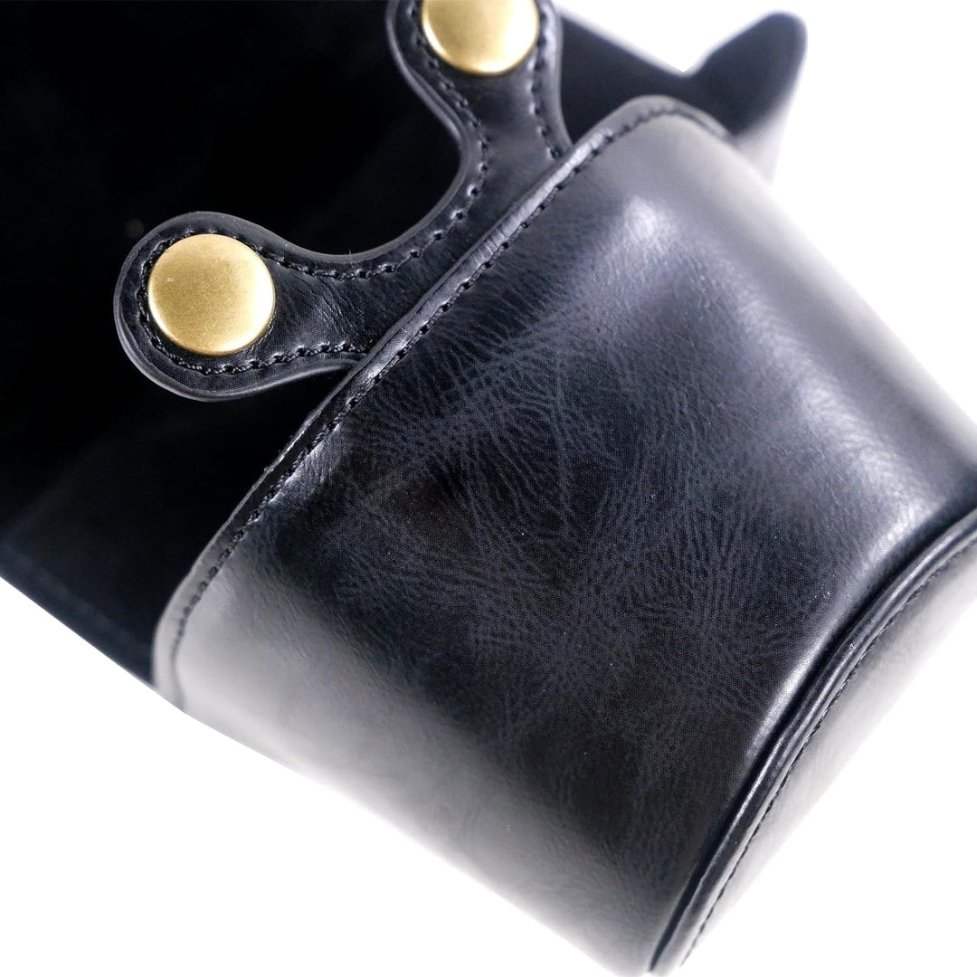 Rieibi ZVE10 Hülle - Qualität PU Leder Hülle für Sony ZV-E10 spiegellose Digitalkamera - Griff Schut