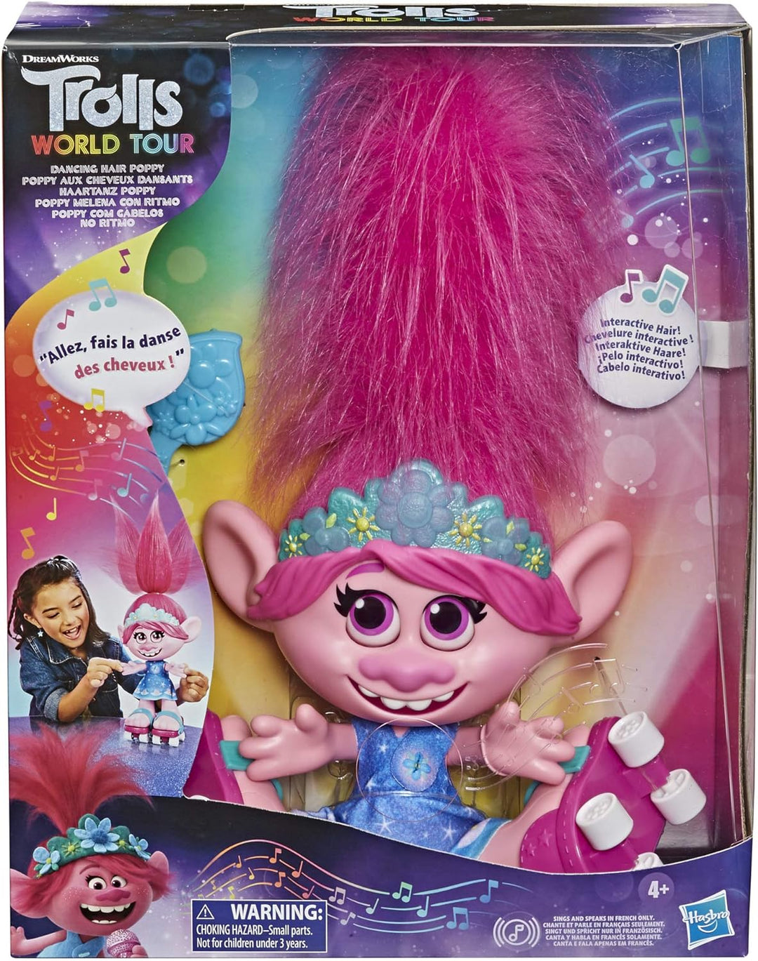 DreamWorks 2 DreamWorks Puppe, Motiv Poppy Haar