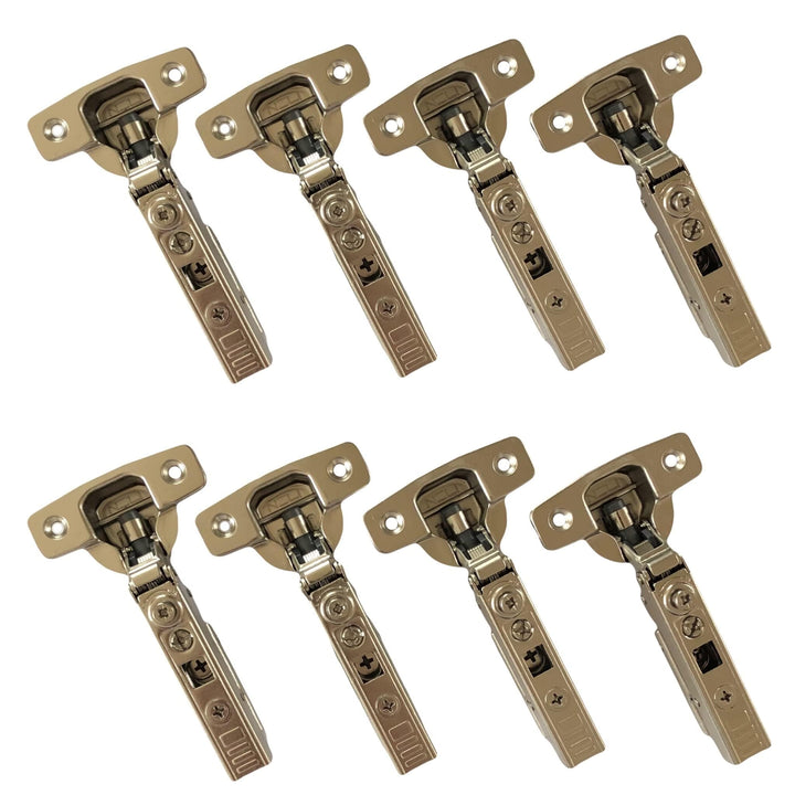 NELI 8er-Set Scharniere mit Softclose (neu) passend für Metod (wie UTRUSTA Scharniere) mit 8 Scharni
