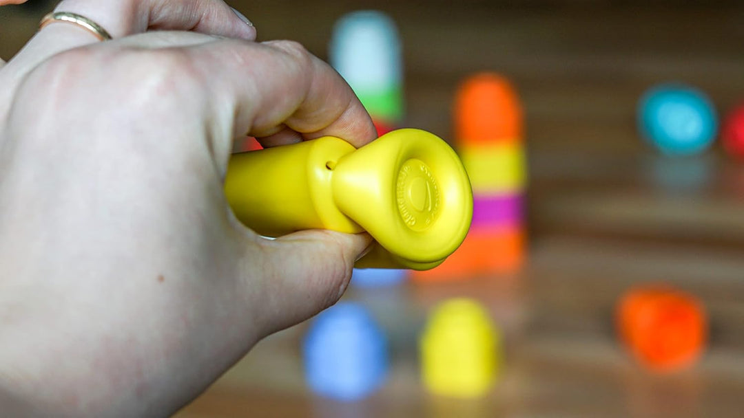 Clementoni Soft Clemmy Bausteine im Beutel (24 Stück) - Weiche Bausteine für Babys & Kleinkinder ab