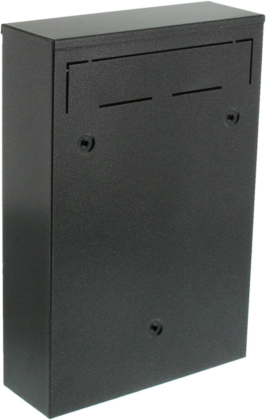 Burg-Wächter, Anlagenbriefkasten, A5 Einwurf-Format, Verzinkter Stahl, Pocket 5871 E, Eisen Stahl Ei
