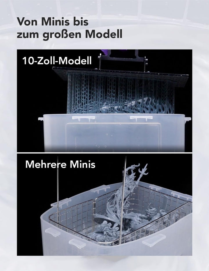 Phrozen Wash & Cure Kit | 8L Washing Maschine & UV Aushärtestation Reinigungsset | Waschstation mit