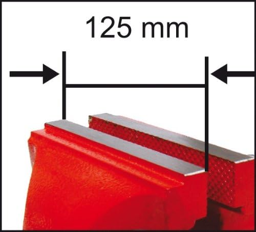 Connex Schraubstock 125 mm, feststehend, COX870125, 125 mm