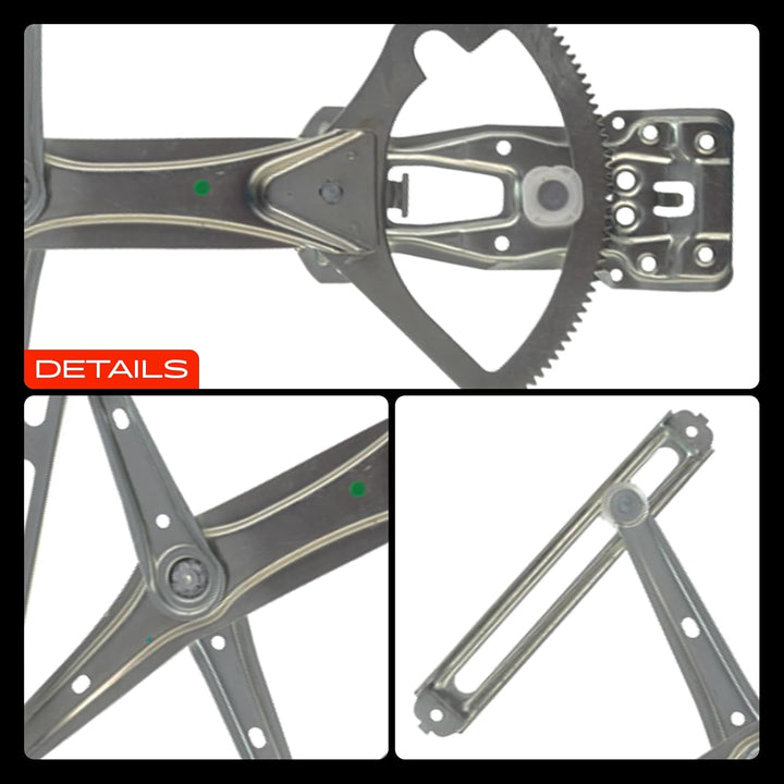 Frankberg Fensterheber Ohne Motor Vorne Links Kompatibel mit CLK C208 A208 200 230 320 430 55AMG Cou