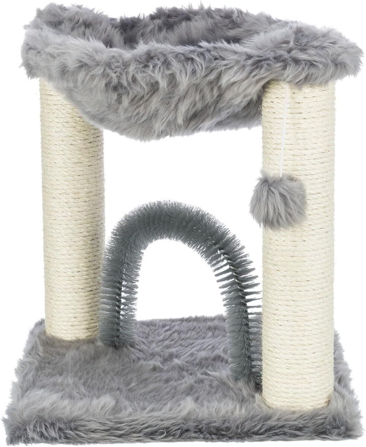 Trixie Kratzbaum mit Bürste, 50 cm, Grau