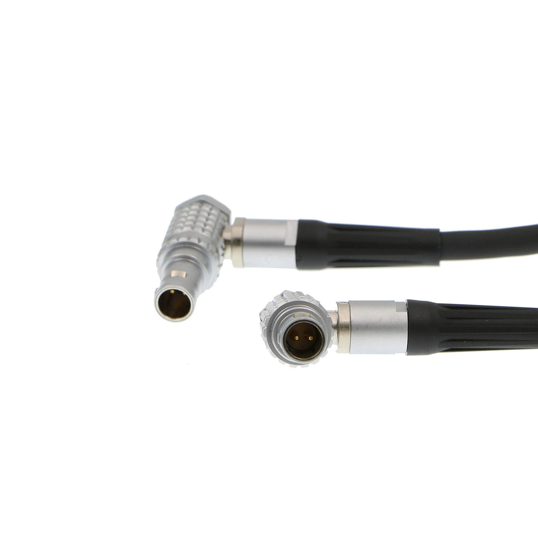 Alvin's Cables 2 Pin Stecker auf Stecker Stromkabel für Teradek Bond Alexa Kamera 45CM 45CM rechtwin