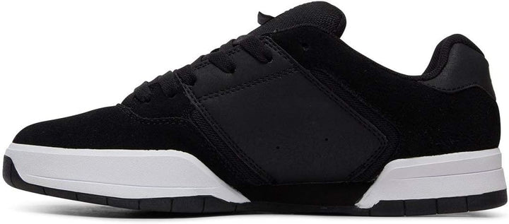DC Herren Central Casual Low Top Skate Shoe SneakerSkate-Schuh 38 EU Black White, 38 EU Black White