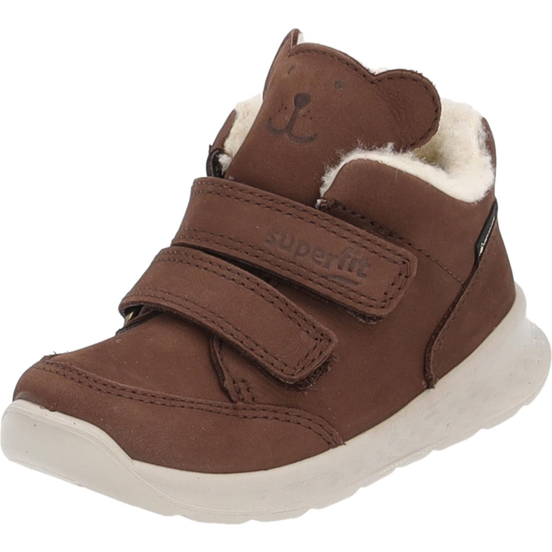 Superfit Jungen BREEZE leicht gefütterte Gore-Tex Lauflernschuh 25 EU Schmal Braun 3010, 25 EU Schma