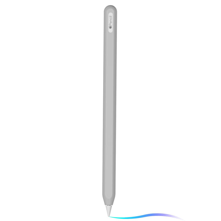 Ultra Dünn Silikon Skin Cover Kompatibel mit Apple Pencil 2nd Gen, Schutzhülle Silikon Case für iPad