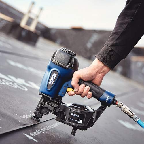 Rapid PRO PCN45 Dachpappnagler 19-45mm mit Nagelführung für 16° Dachpappnägel