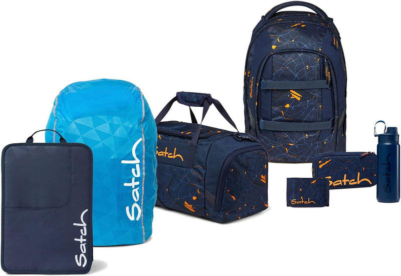 satch Pack Schulrucksack Set 7tlg. Kollektor Edition Urban Journey, Urban Journey