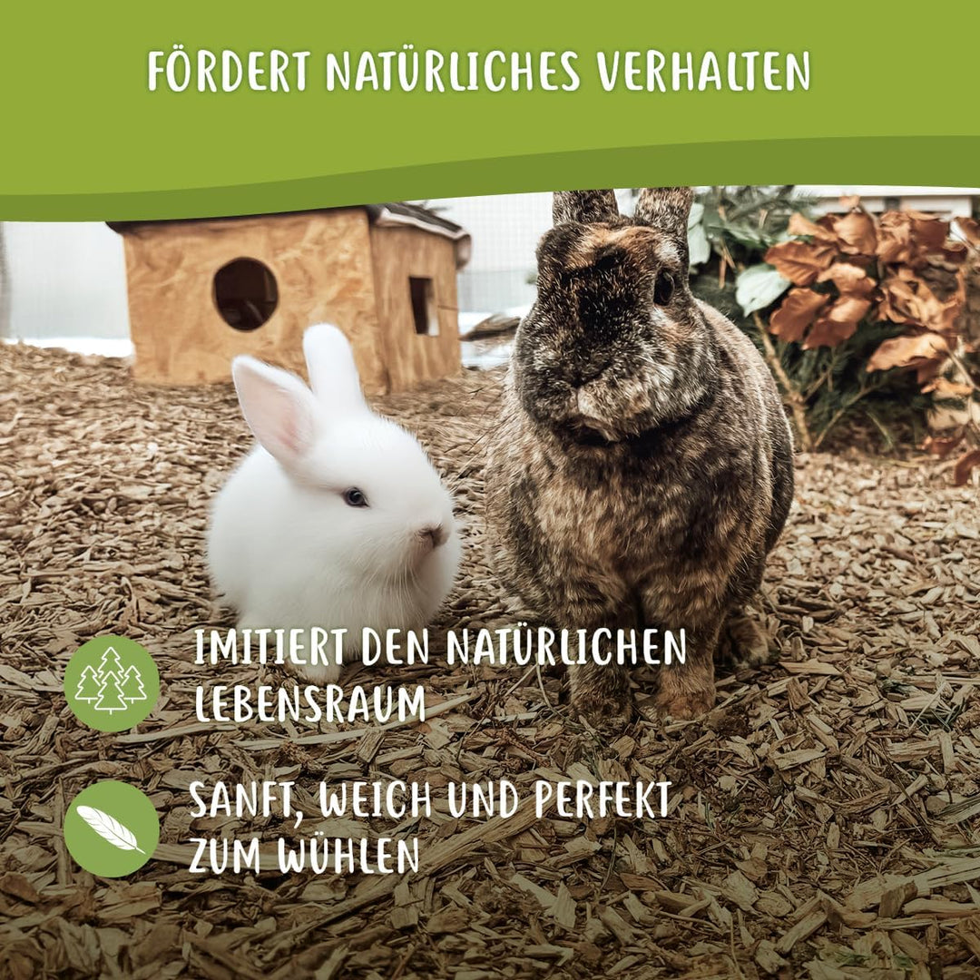 Waldboden-Einstreu 40L – natürliches Einstreu mit Tannen & Fichtennadeln – extrem saugstark & geruch