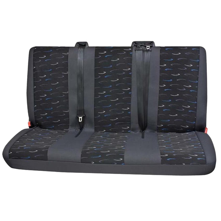 PETEX Sitzbezug Universal Eco Class Profi 2 blau bestehend aus 3er Bank hinten 1-teilig