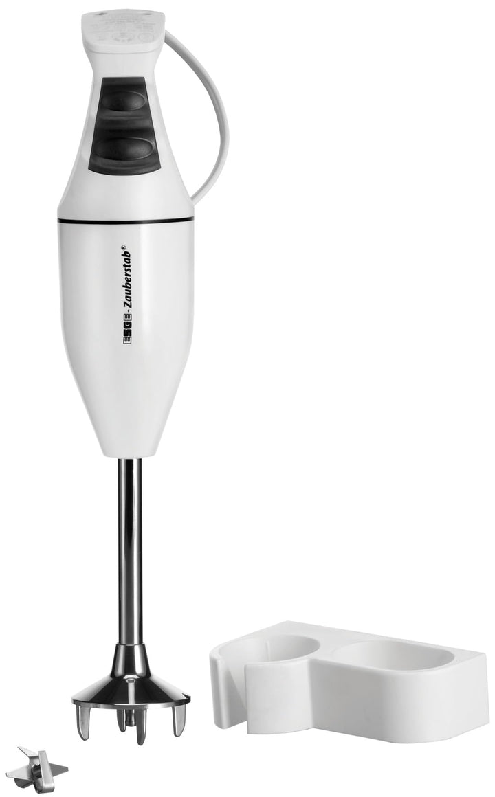 ESGE Zauberstab 90120 M 100 Design weiss, Stabmixer, Pürierstab, 2 Stufen bis 10.000 U/Min, ergonomi