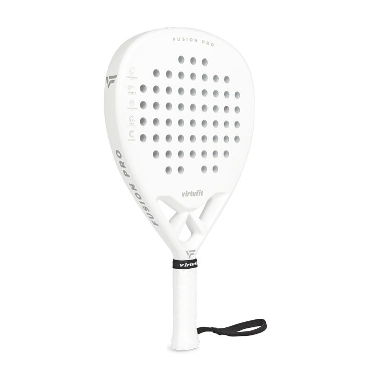 VirtuFit Padelschläger Serie Weiss - Silber, Weiss - Silber