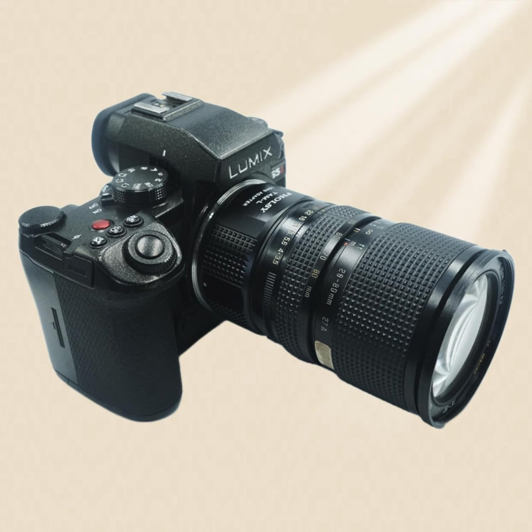 PHOLSY Objektivadapter Kompatibel mit Tamron ADAPTALL-2 Objektiv und L Mount Kameragehäuse Konverter