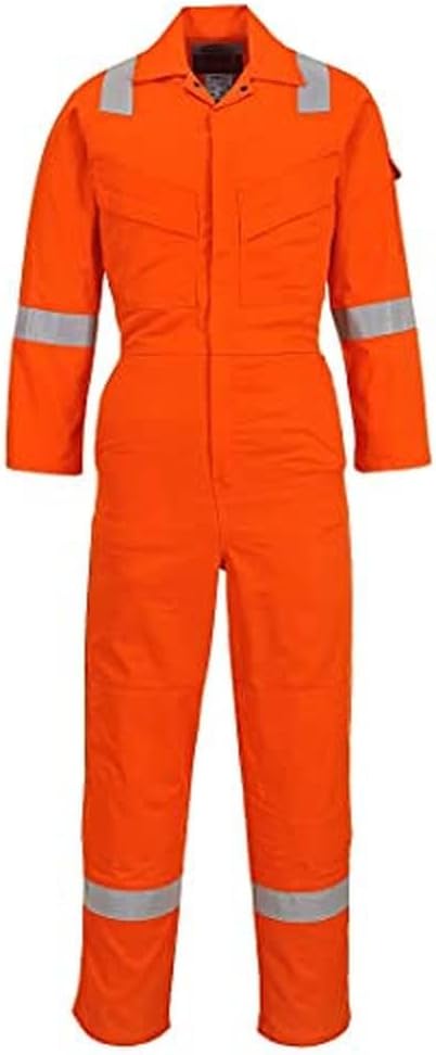 Portwest Leichter, antistatischer Overall 280 g, Grösse: XL, Farbe: Orange, FR28ORRXL Orange XL, Ora