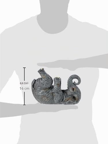 Nemesis Now Guzzlers Elefant Weinflaschenhalter, 21 cm, Grau