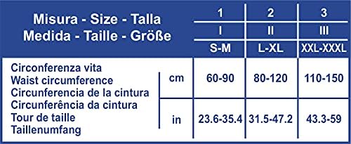 Scudotex Verstellbarer Mehrfach-Gürtel, klassisch, 20 cm, 135 g
