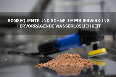 Glass Polish 90010 Cerium Oxide, Ceroxid Glaspolierlösung, Glas Polierpulver | 1 kg