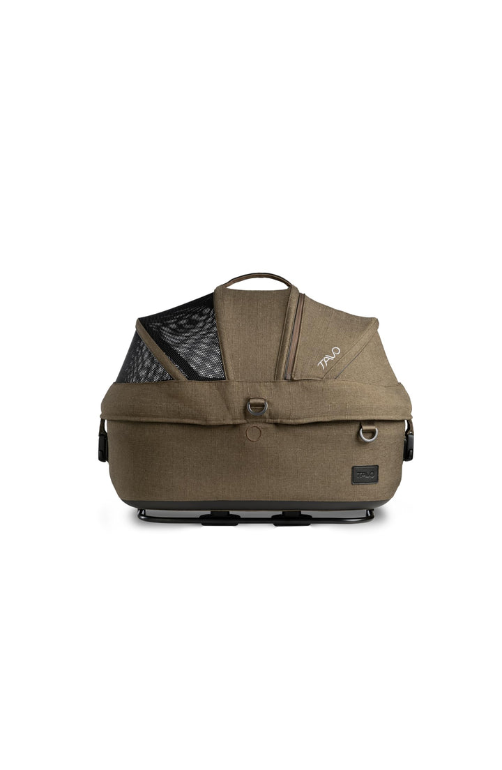 Tavo Maeve Small Flex‑Griff Haustier‑Autositz mit ISOFIX‑Bodenplatte, 2 Matratzenauflagen, Geeignet