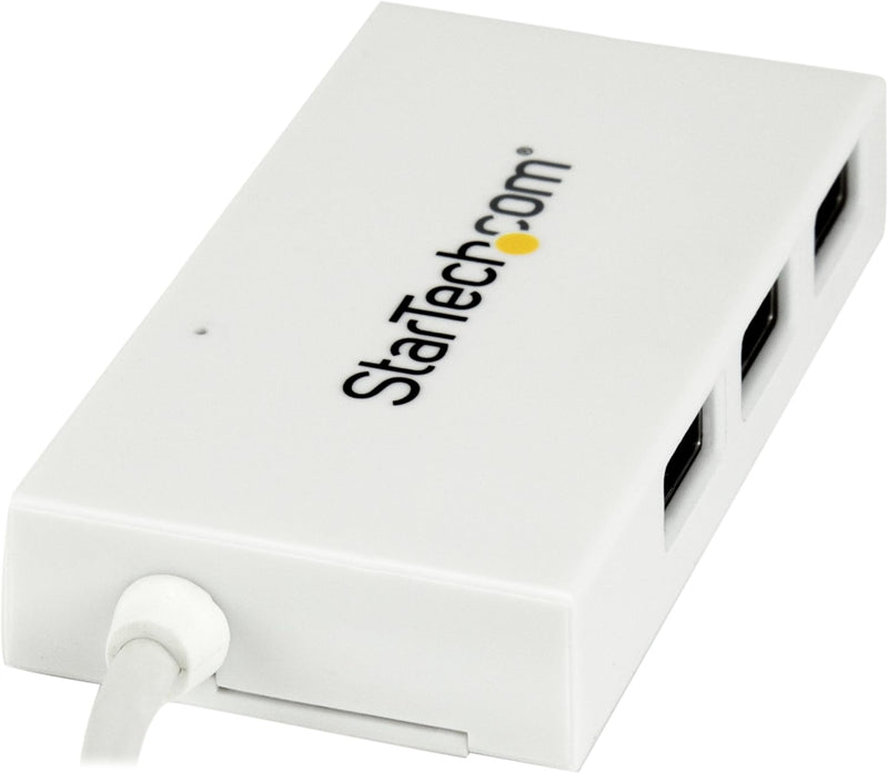 StarTech.Com 4 Port USB-C Hub - USB C und 3x USB-A - USB 3.0 Hub - Weiss - 4 Port USB Hub - USB Port