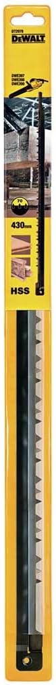 DeWalt Alligator-Spezialsägeblätter (Arbeitslänge 430 mm, Zahnmaterial: HSS, Universalblatt für Hart