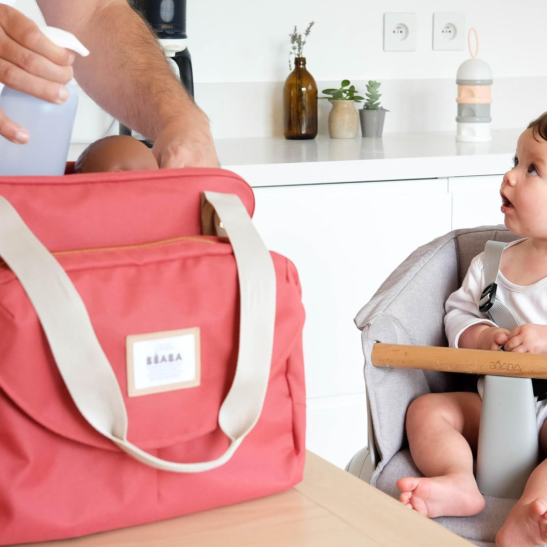 Béaba – Wickeltasche Genève II – Modulierbar, vielfältige Staumöglichkeiten – Vordertasche, Wickelun