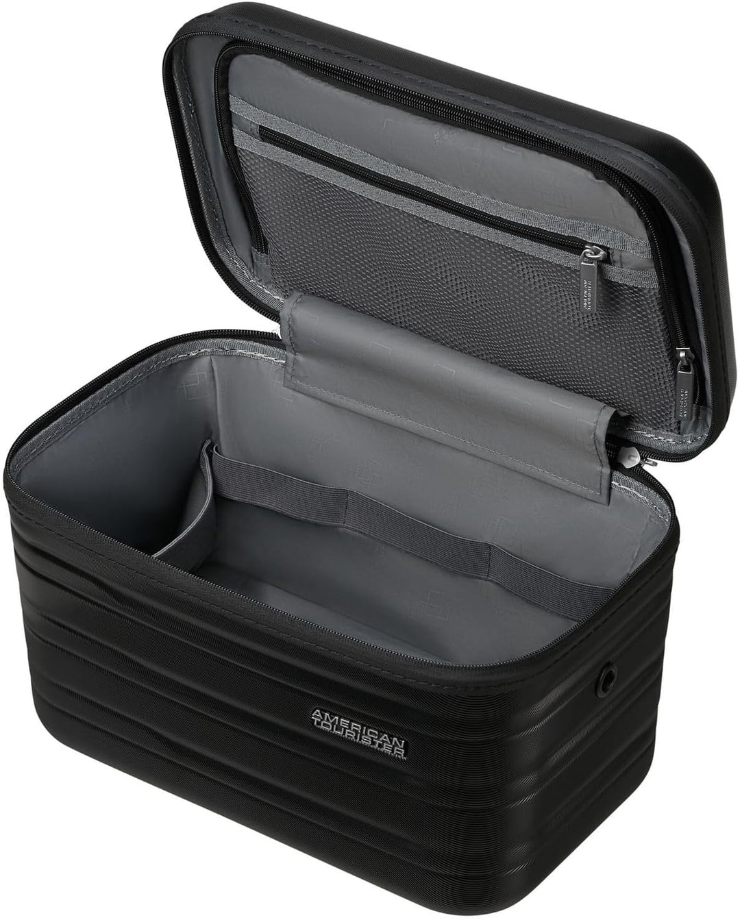 American Tourister Flashline - Kosmetikkoffer, 36 cm, Schwarz (Shadow Black)